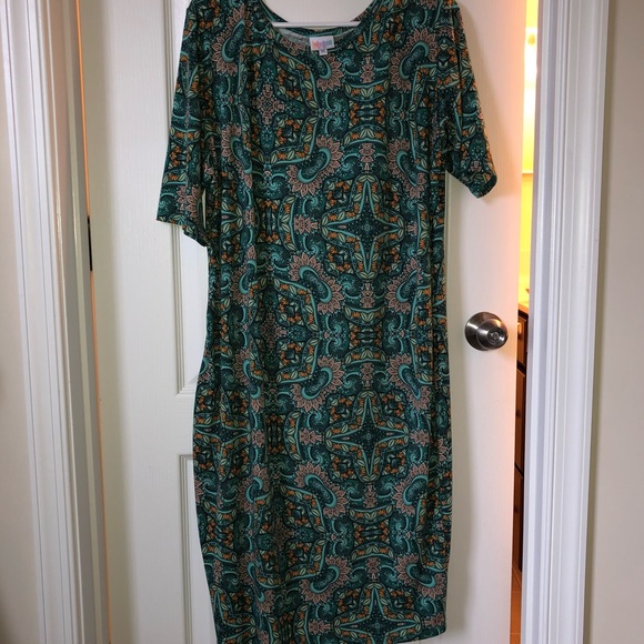 Lularoe Julia Dress, size 3xl - Picture 1 of 3